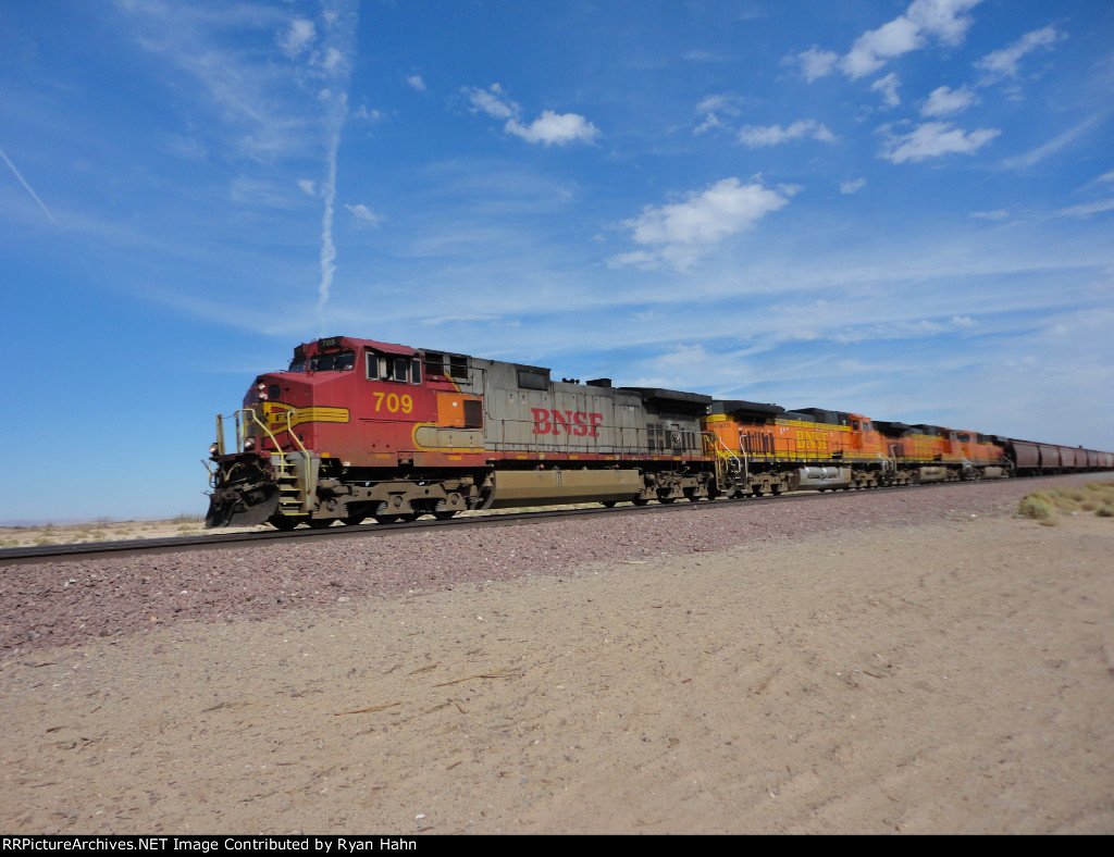 BNSF 709 Westbound